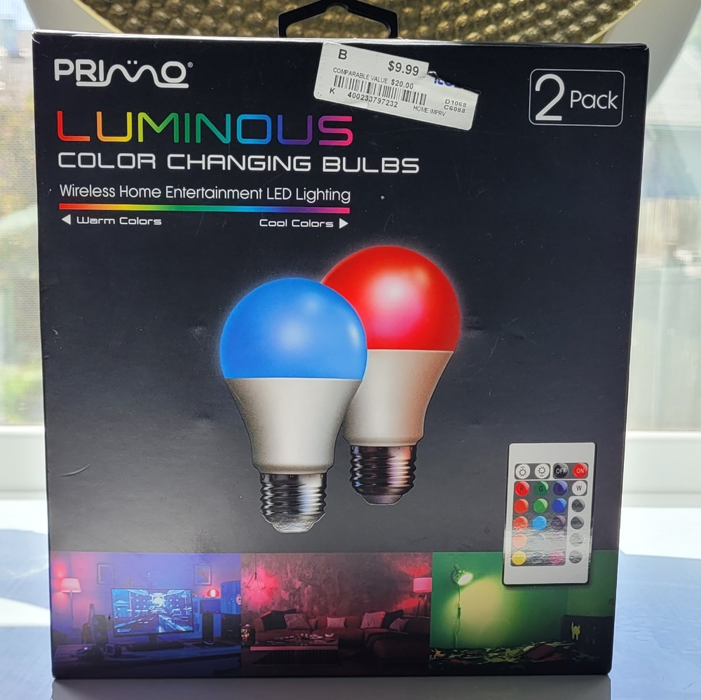 Luminous: Color Changing Light Bulb